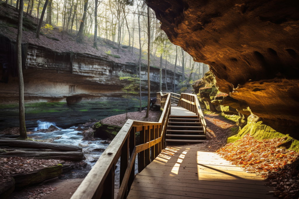 Mammoth Cave National Park, Green River Bluffs Trail