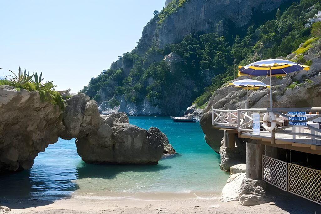 Spiaggia Di Marina Piccola, Capri - Beach in Italy